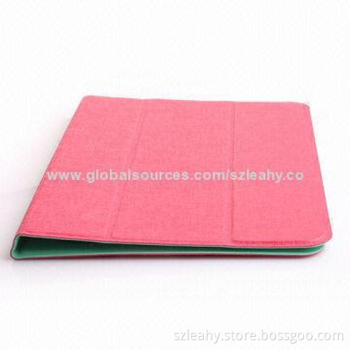 Hot selling smart leather case for iPad